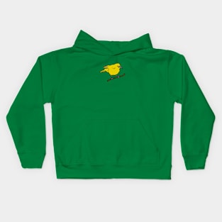 Hawaiian ʻAmakihi Bird Kids Hoodie